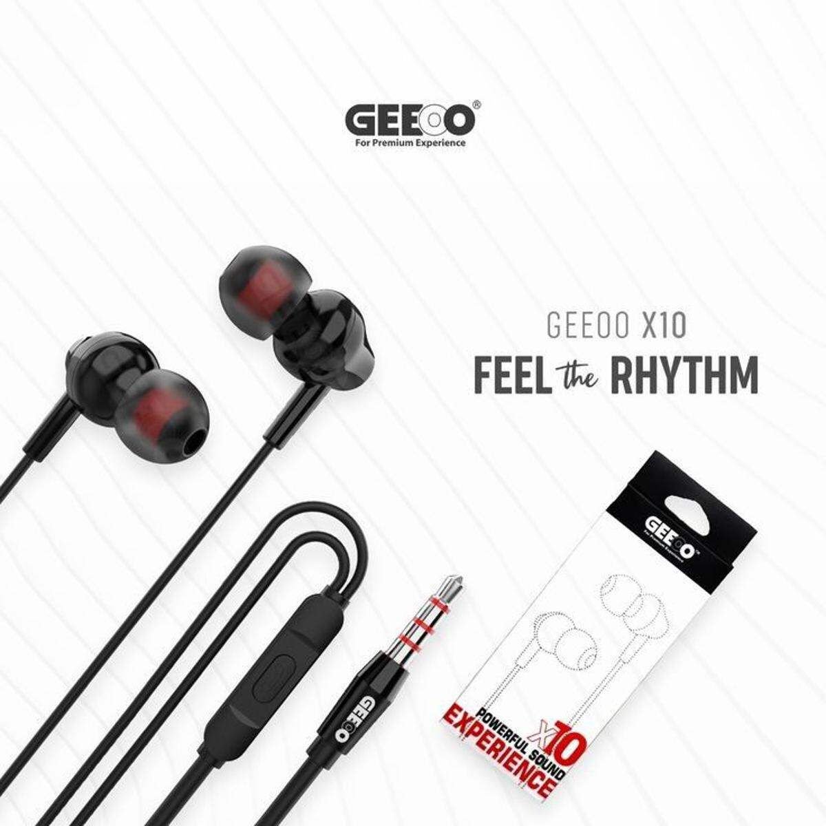 Geeoo X-10 Super Bass Premium Quality Headphone