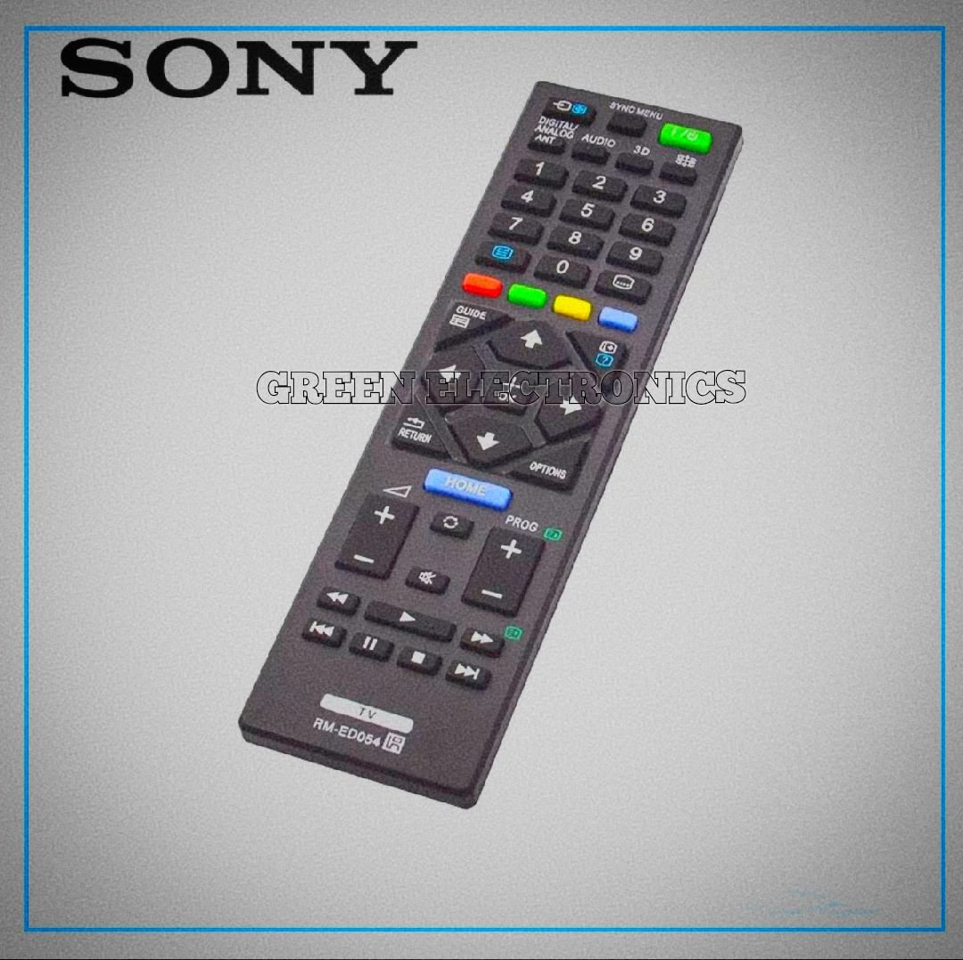 Sony Bravia Work all sony led tv remote Work smart led tv AAA SIZE battery Made in China RM-ED054 Sony 3d lcd/led স্মার্ট টিভি রিমোট