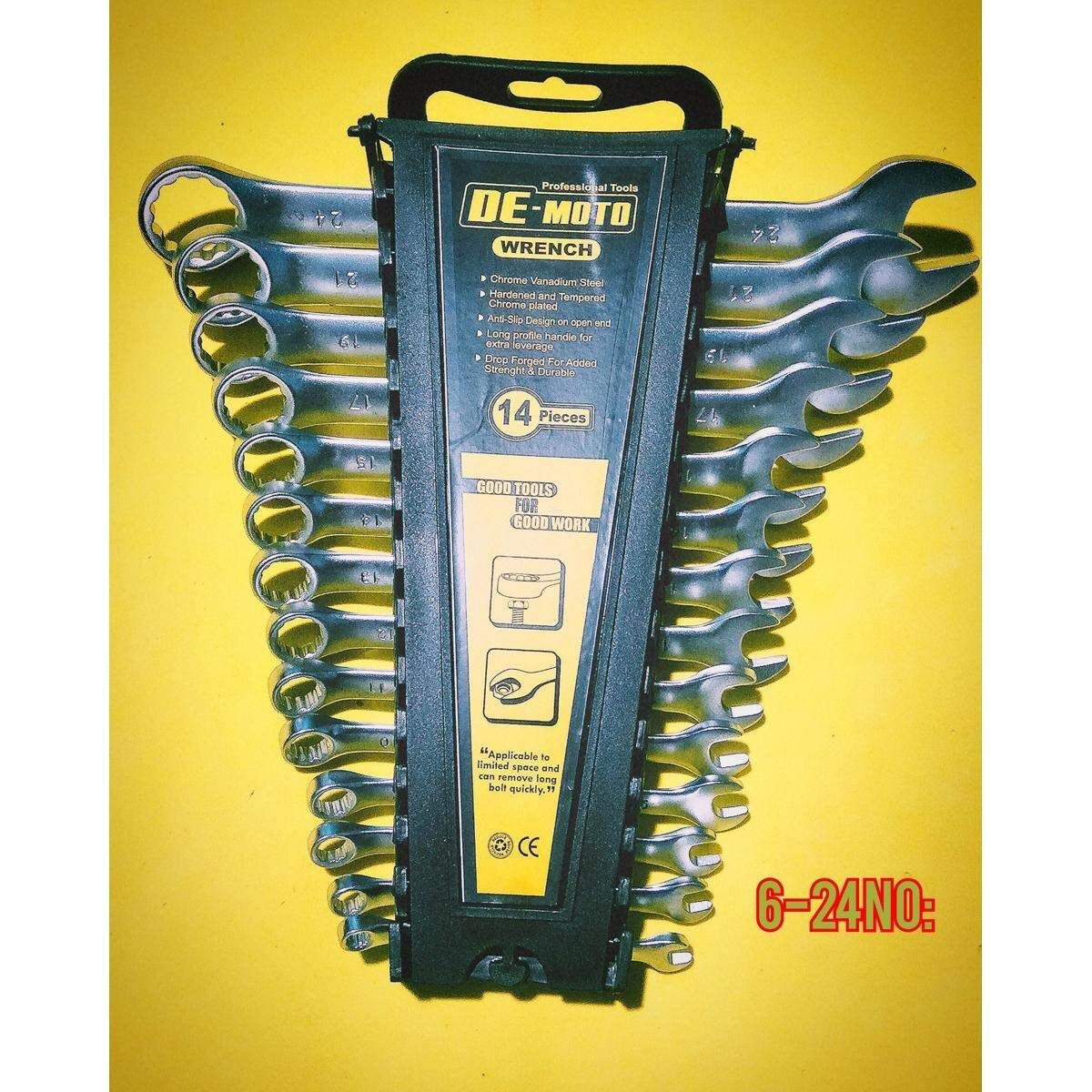 Dali Set 14pcs High Quality Hanging Type Wrench Set