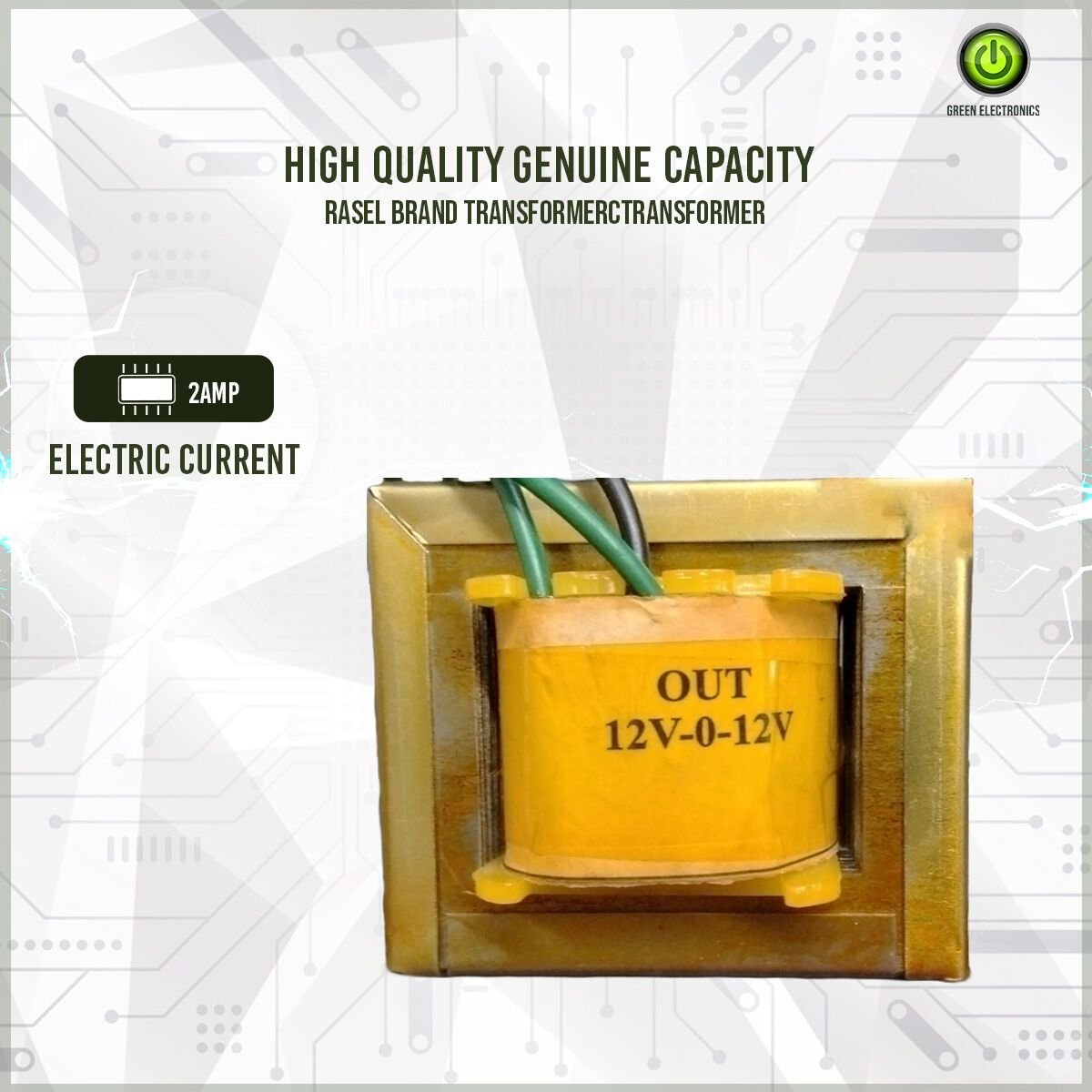 High Quality Genuine Capacity Rasel Brand TransformerCTransformer