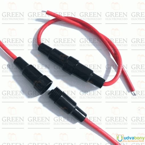 5X20mm Fuse Holder With Cable-5pcs