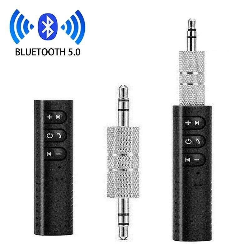 3.5mm Car Wireless Bluetooth Car Kit AUX Audio Music Receiver Adapter Handsfree With Mic For Phone MP3 Player Headphone Handsfree