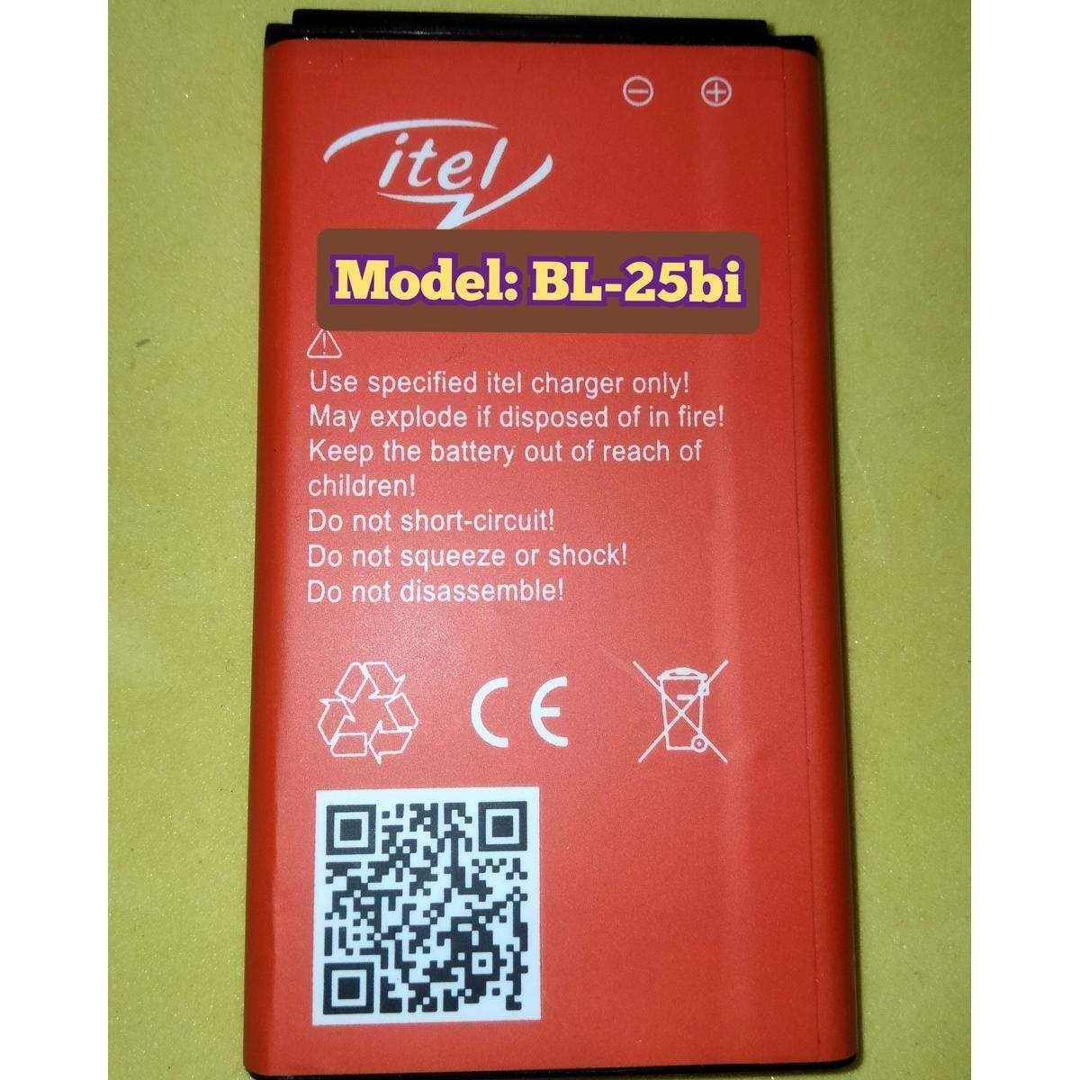 itel 25Bi /5600/ 5616,/5606/ 5602/5622 Mobile Battery-2500mAhLo