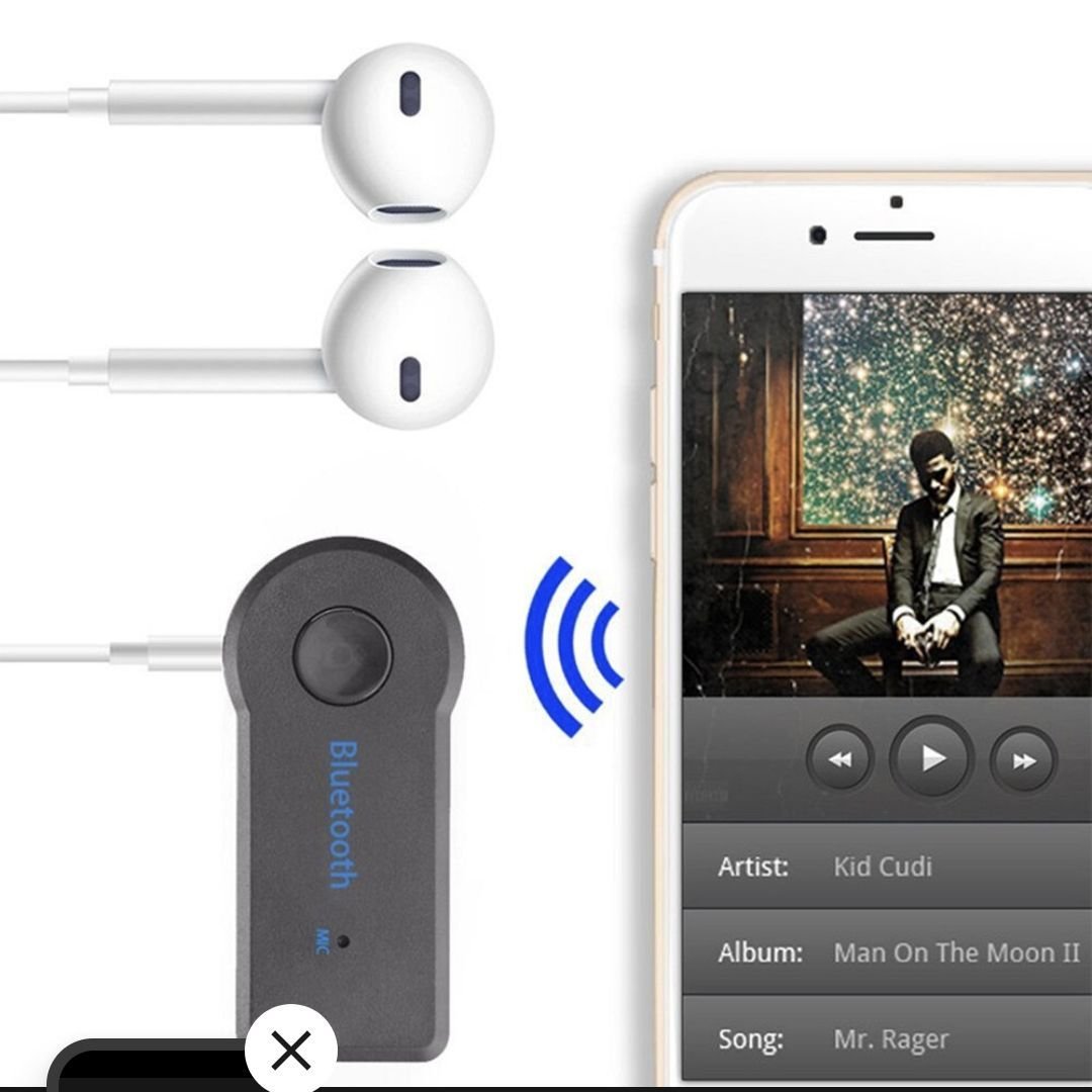 Rechargeable5.0 Bluetooth Audio Receiver 3.5mm 3.5 AUX Jack Stereo Music Audio Car Transmitter Speaker Amplifier Wireless Adapter with Mic