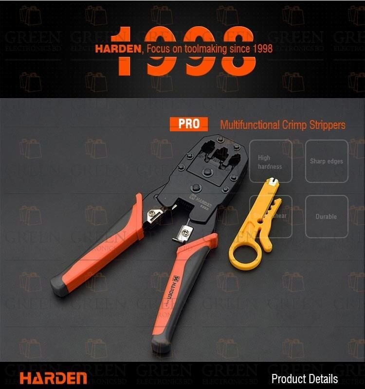 Professional (RJ45 Len Puncher) Modular Plug Crimping Tools