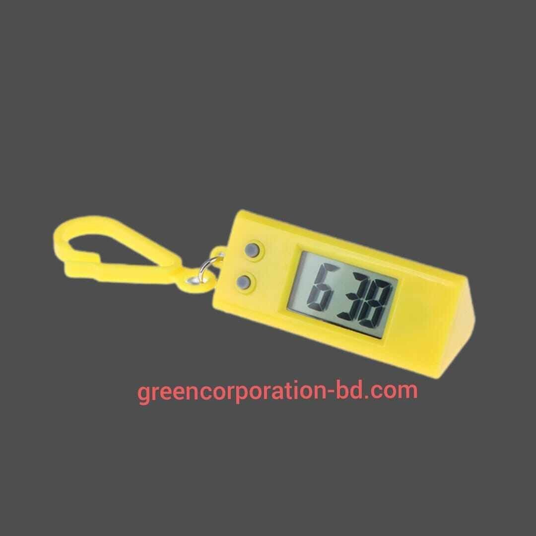 Small Hanging Watch, Exam Watch, Backpack Buckle Key Timer, Mini Digital Clock, Triangular Rhombus Digital Watch