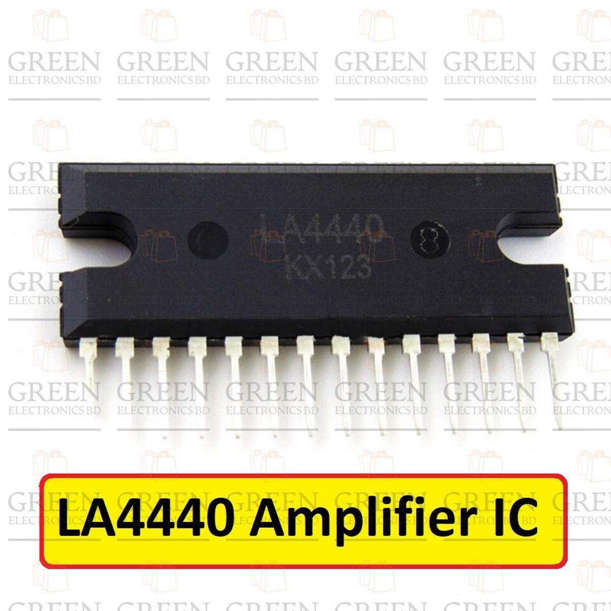 Audio Power Amplifier LA4440 6W 9V 12V ZIP 14 Pin Dual 2 Channels Stereo Audio Board Amplifier IC LA 4440