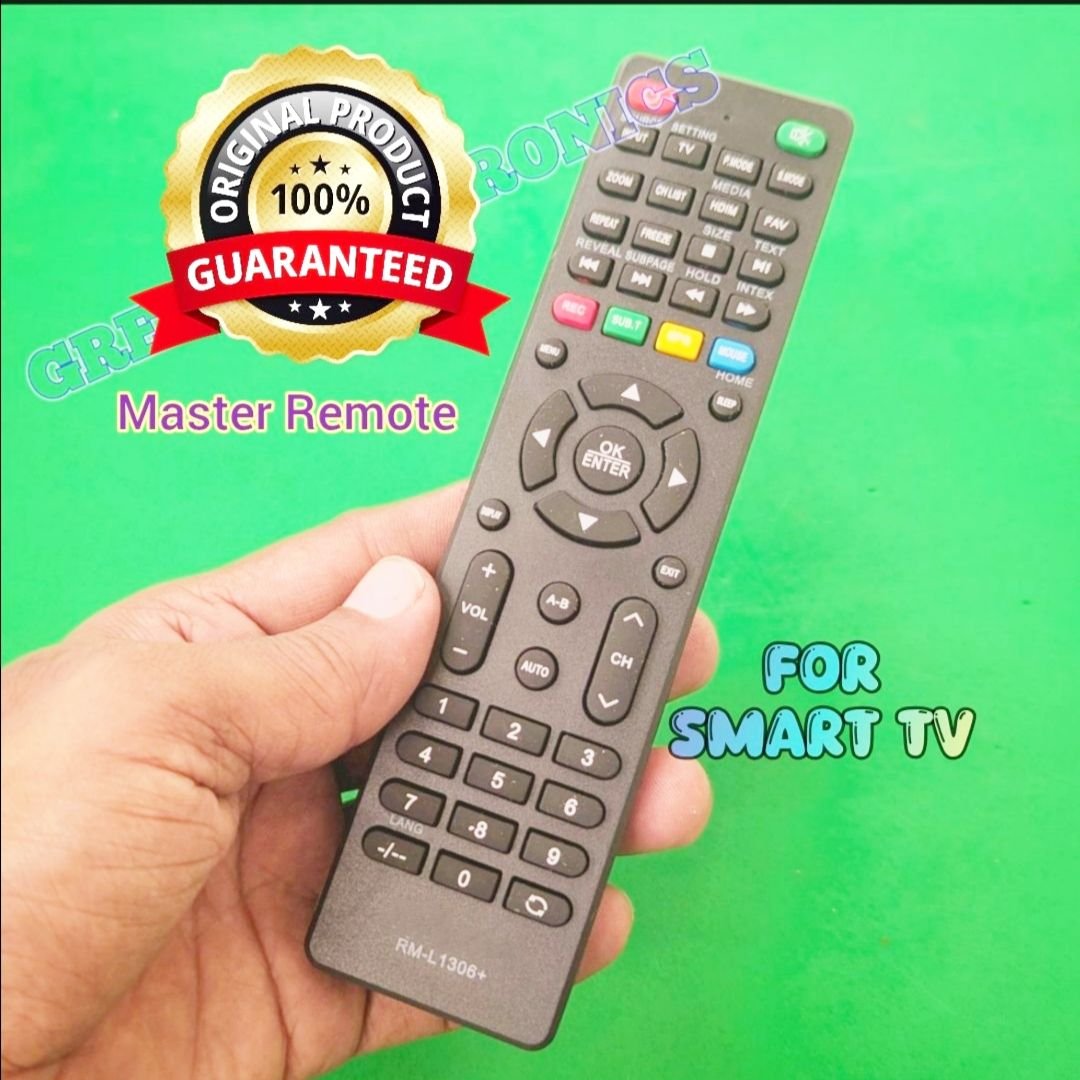LED/LCD TV MASTER REMOTE / ALL IN ONE TV REMOTE / REMOTE UNIVERSAL HUAYU RM-L1306 All-in-ONE China Brand LED TV