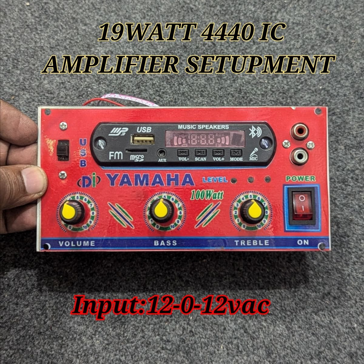 Photo As Diy Amplifier Setupment 4440 mono amplifier