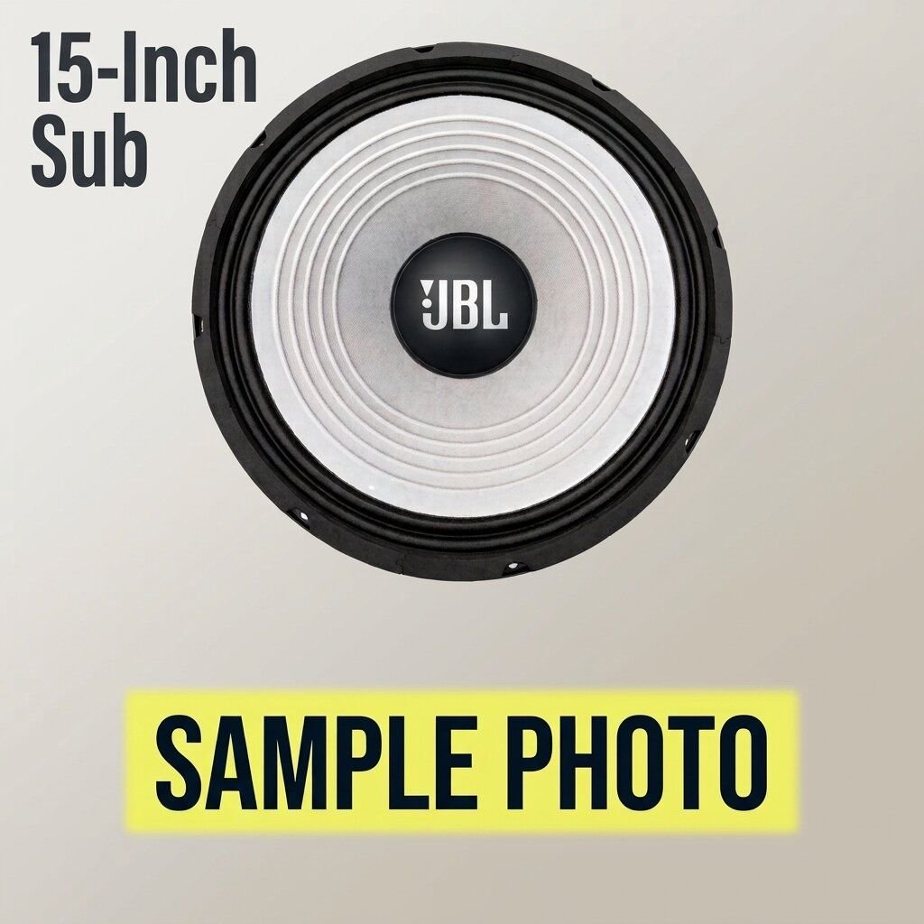 15" JBL Professional 8Ω 2000W 3 inch voice coil audio Subwoofer - High Bass Bangladeshi Assemble for DJ & PA Sound System Speaker