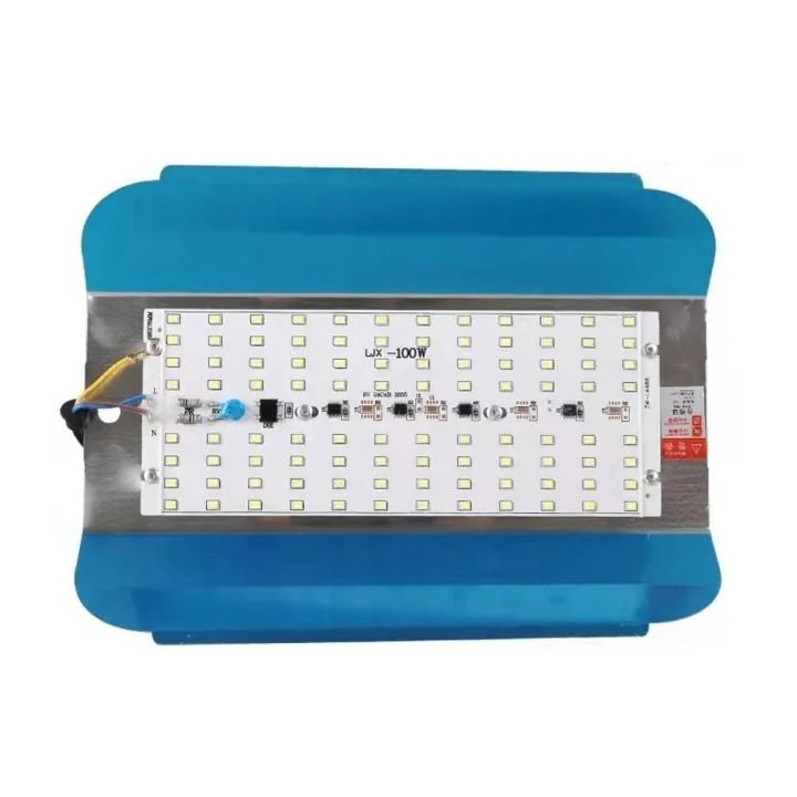 Flood Light 100w/50W Tungsten Waterproof Flood Light, For Outdoor, IP Rating IP65 High Quality Low Price Tungsten Lamp 50 Watt Led Flood Light 50W LED Lights Load Line Tungsten Waterproof Lamps AC 220V 50 Watt Carrying LED Outdoor Light Garden Playground