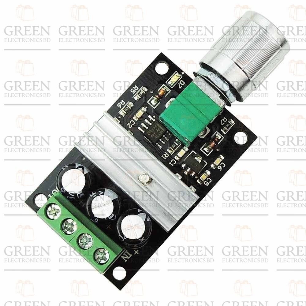 PWM DC 6V 12V 24V 28V 3A Motor Speed Control Switch Controller 1203BK