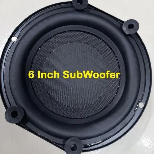 Heavy Ultra Sound Multimedia SubWoofer 6 Inch 3 Ohm 150W Audio Sub Woofer HiFi Deep Bass Speaker For Home Theater Loudspeaker Stereo
