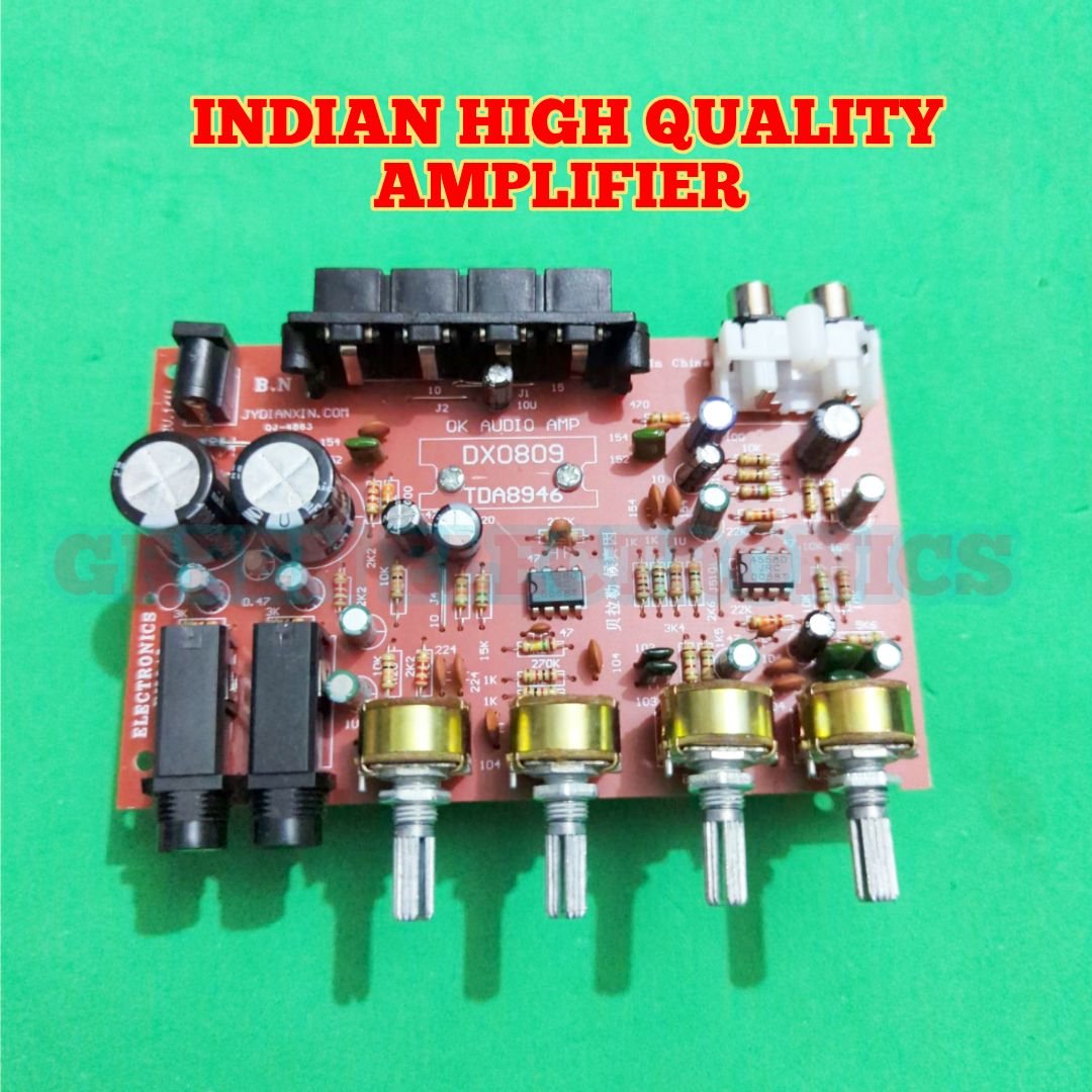 Dx0809 Car Speaker Audio Amplifier Board Modified Circuit Stereo Receiver Module - Upgrade Car Audio System Dx0809 Car Speaker Audio Amplifier Board