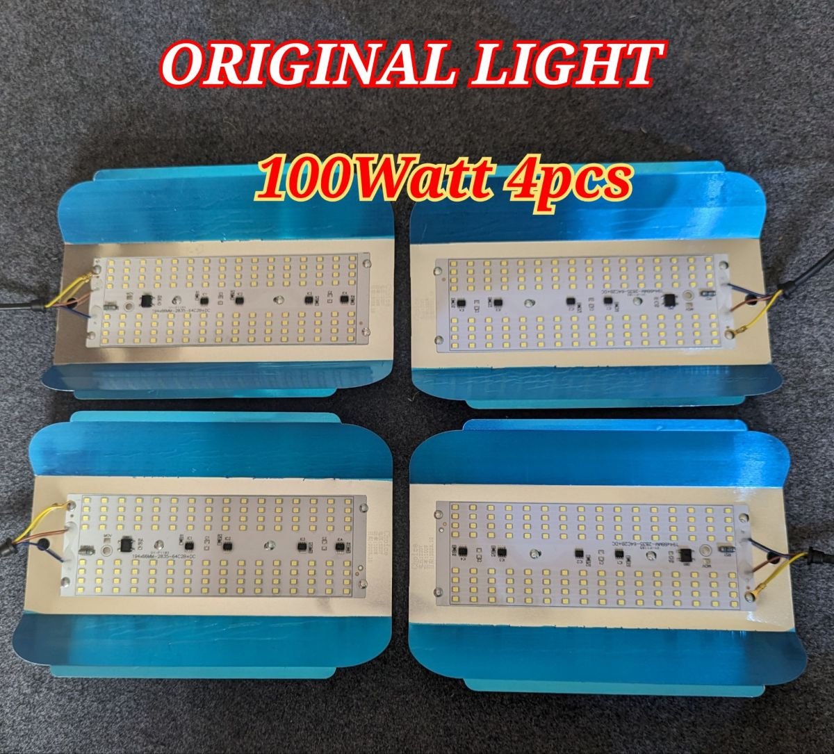 4pcs High Quality 100w Outdoor LED Light.